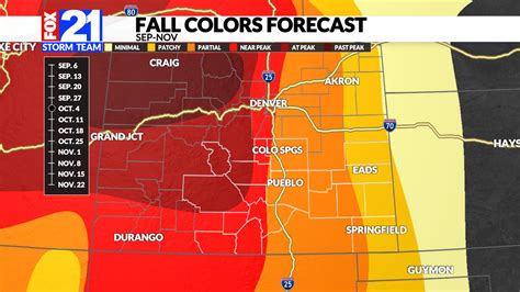 When Fall Colors Will Peak Across Colorado And Where To See Them Fox21