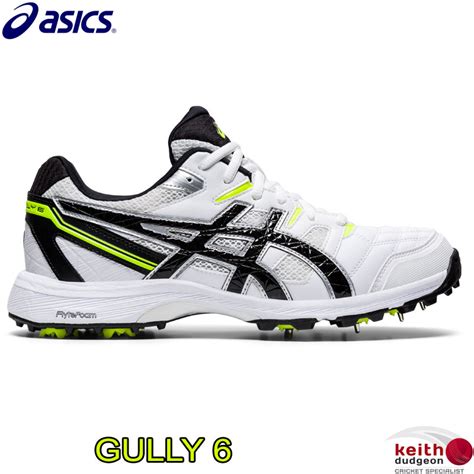 Asics Gel Gully 6 Cricket Shoes Keith Dudgeon Australia