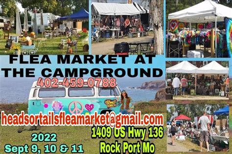 Fall 2022 Heads Or Tails Flea Market At Campground Sept 9 10 And 11 All