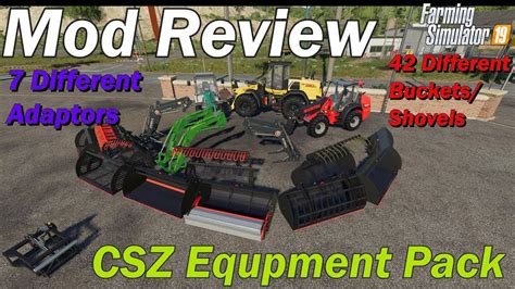 Mod Review Csz Equpment Pack Youtube