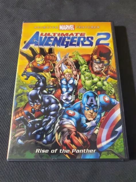 Ultimate Avengers 2 Rise Of The Panther Dvd 2006 Buy 2 Get 1 Free