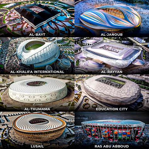 Así Son Los Dos Estadios Que Inauguró Qatar Para El Mundial 2022