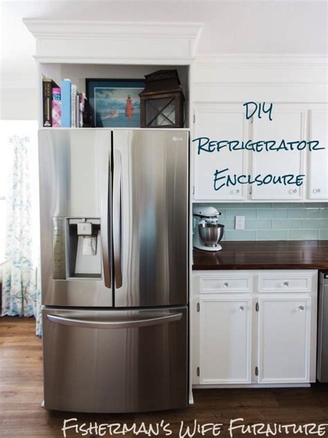 Freestanding fridges come in a few configurations. Pin on Cottage Decorating