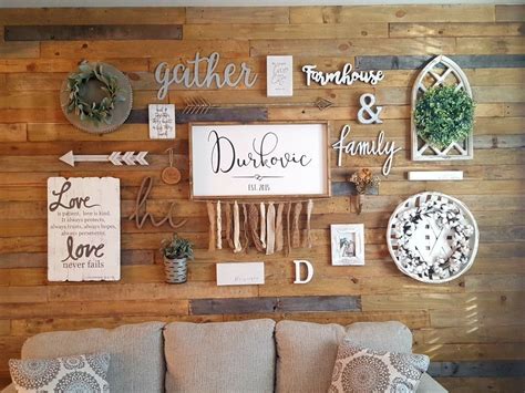 Modern Farmhouse Gallery Wall Farmhouse Wall Dining Area Dining Room