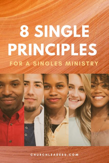 8 Single Principles For A Singles Ministry