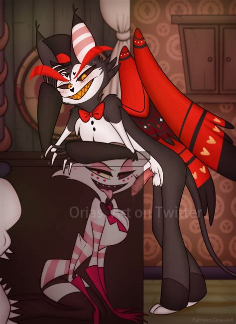 Rule If It Exists There Is Porn Of It Orias Art Angel Dust Hazbin Hotel Husk Hazbin