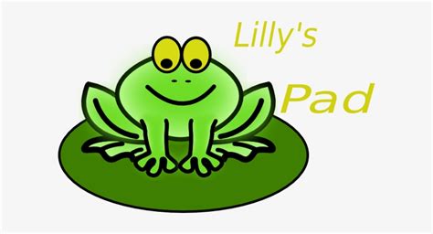 Frog On Lily Pad Clip Art Library