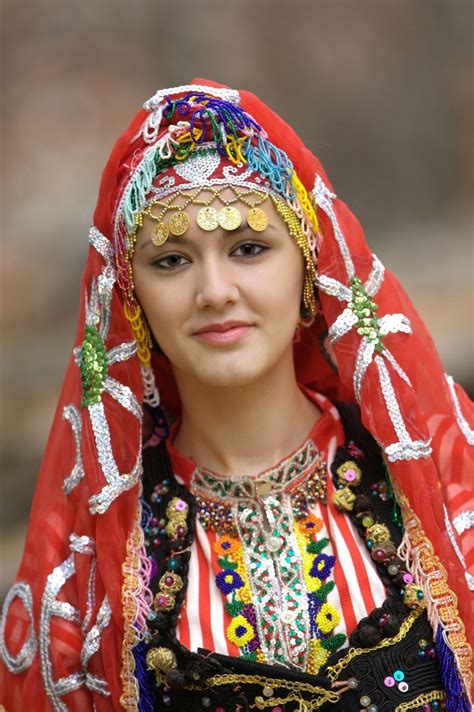 Macedonia Woman Macedonian Girl Galichka Svadba Macedonia
