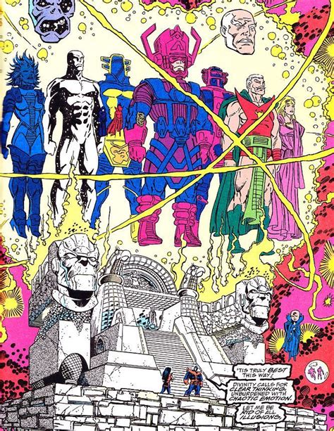 All The Cosmic Entities Vs Thanos With The Infinity Gauntlet Battles Comic Vine