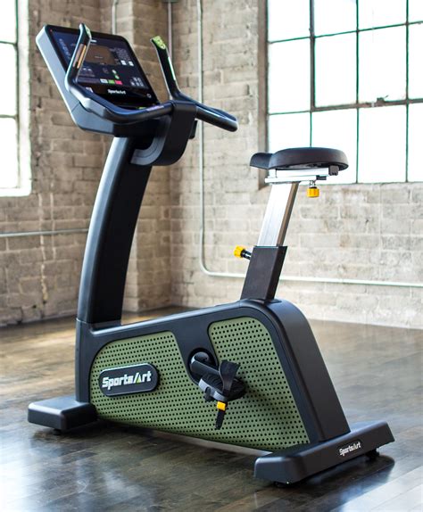 SportsArt Full Commercial Upright Cycle | The Green Microgym: Electricity-Generating Fitness ...