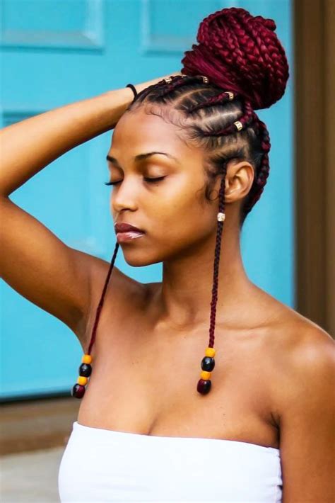 51 Trendy Black Braided Hairstyles That Catch Peoples Eyes And Keep Natural Hair Safe Braids