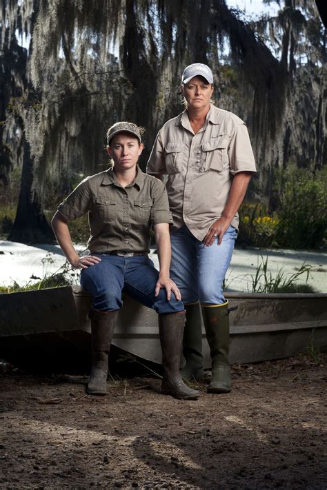 Kristi Broussard And Liz Cavalier Of Swamp People Swamp People Swamp
