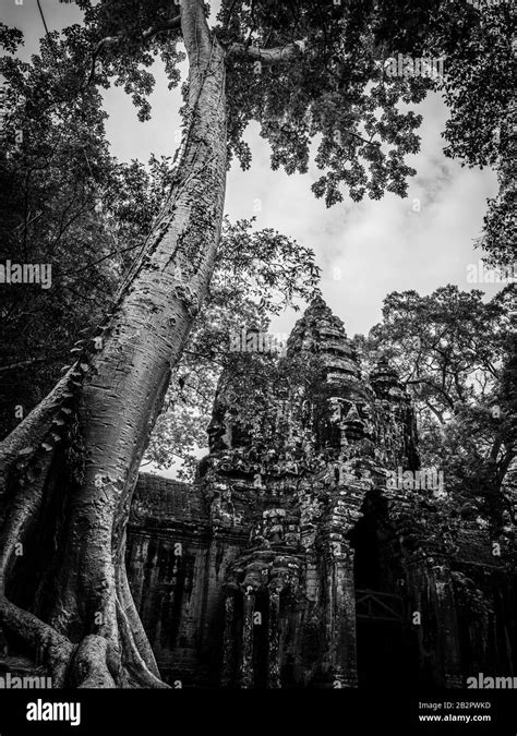 Image Of The North Gate Of Angkor Thom Temple Angkor Wat Archeological