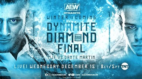 Full Match Mjf Vs Dante Martin Dynamite Diamond Final Aew Winter Is Coming 2021 Youtube