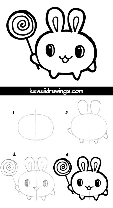 Add curved lines on the bunny's face to help you determine the position of the eyes, nose and mouth. Easy Bunny Face Drawing at GetDrawings | Free download