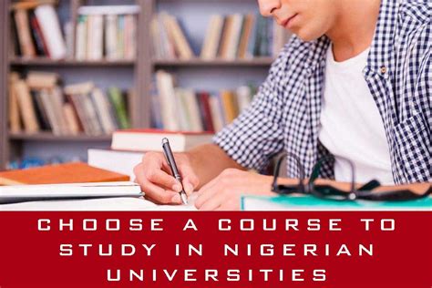 How To Choose A Course To Study In Nigerian Universities Erudites Academy