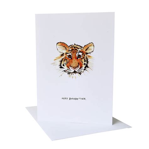 Shipping), therefore the average cost of obtaining this particular loot with random chance is $2,823.00 Tiger Happy Birthday Card By Blank Inside | notonthehighstreet.com
