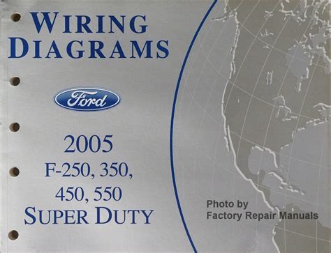2008 Ford F250 F350 F450 F550 Super Duty Truck Electrical Wiring