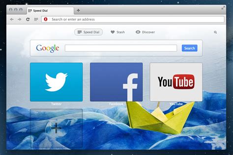 Browsers designed for speed, efficiency and protection. Download Opera 18 for desktop