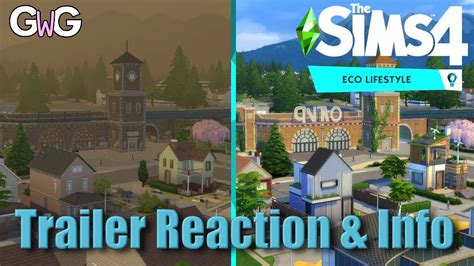 The Sims 4 Eco Lifestyle Trailer Reaction And Info Youtube