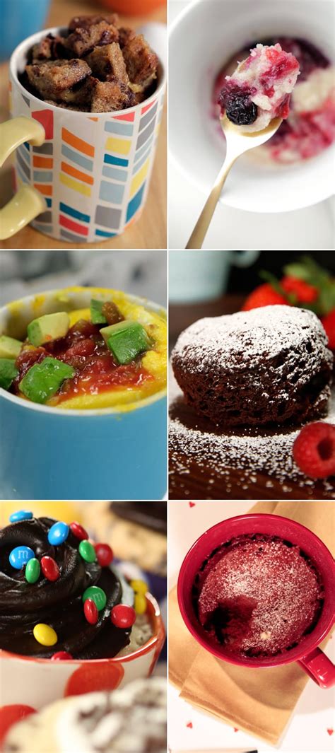 Easy Mug Breakfast And Dessert Recipes Popsugar Food
