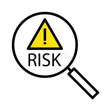 Risk Management Icon Vector Illustration Stock Vector Illustration