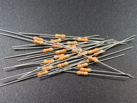 Resistor 33k Ohm 5 14w 25 Pack Protosupplies