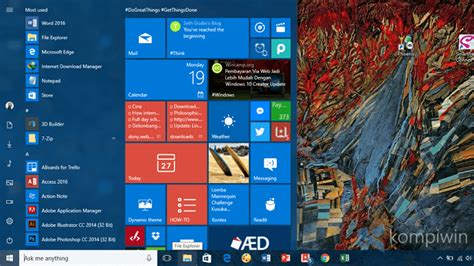 Tampilan Windows 10 Newstempo