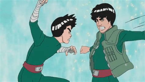 Rock lee and guy sensei. Neji Hyuga & Rock Lee vs Kitsuchi & Kurotsuchi