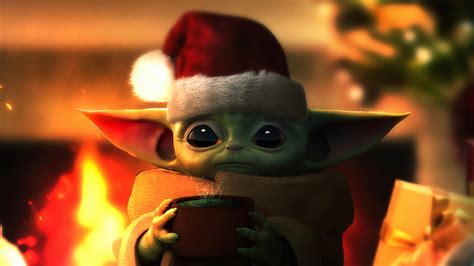 1920x1080 Baby Yoda Christmas Laptop Full Hd 1080p Hd 4k Wallpapers Images Backgrounds Photos