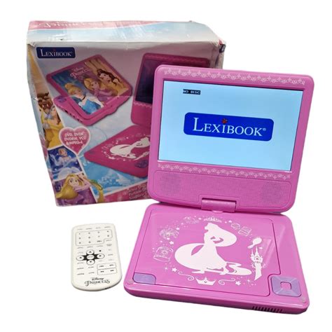 Lexibook Disney Princess Portable Dvd Player Own4less