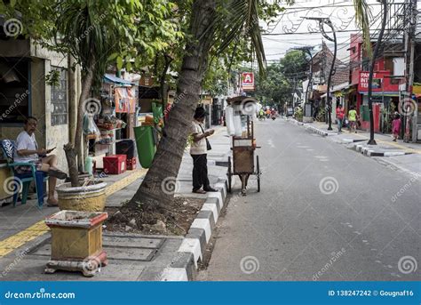 Jalan Jaksa Tourist Street In Jakarta Indonesia Editorial Photography