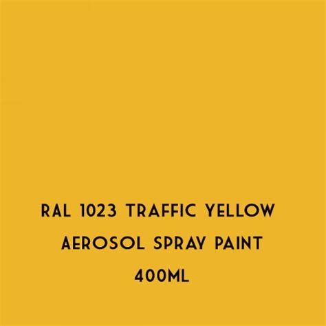 Traffic Yellow Aerosol Spray Paint Aerosol Spray Paints Shop