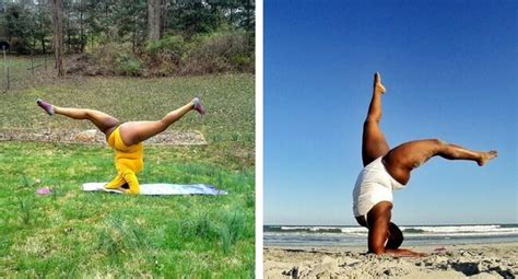 Plus Size Yoga Instructor Jessamyn Stanley Showing The World That Body