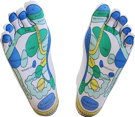 Reflexology Socks One Pair For Easy Foot Massage Therapy At Home 1 Size Fits All German