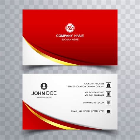 Visiting Card Design Background Modern Business Card Design In