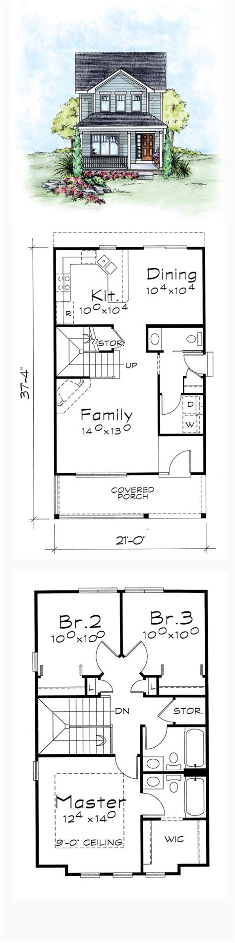 Amazingplans.com offers house plan designs for narrow lots from designers in the united states and canada. 49 best images about Narrow Lot Home Plans on Pinterest