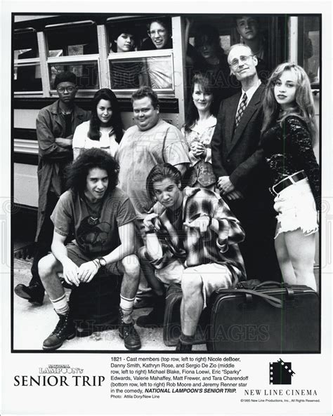 Cast In Scene From National Lampoons Senior Trip 1995 Vintage Promo