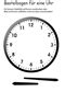 Ein zifferblatt oder auch ziffernblatt dient insbesondere bei mechanischen uhren, aber auch bei zeigermessgeräten wie z. Uhrzeit lernen PDF| Arbeitsblätter Uhrzeit Klasse 2