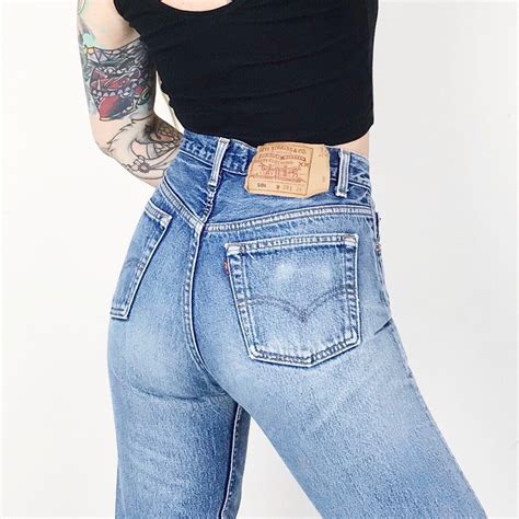 Vintage Levis 501 Faded Jeans Size 27