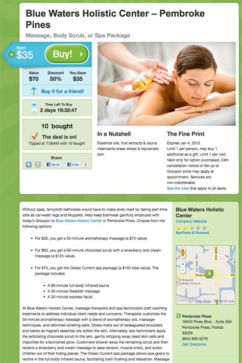 So Fla Coupon Therapy 55 Minute Aromatherapy Massage For 3500 Blue Waters Holistic Center