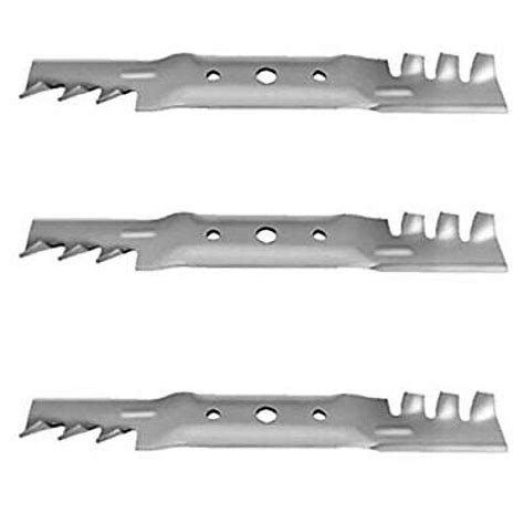 Set Of 3 Blades Replaces John Deere Gx20250 Gx20819 Oregon 592 675 92