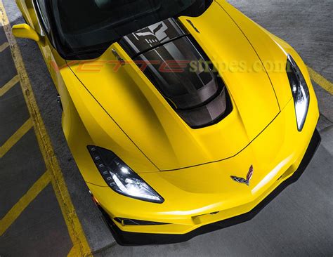 2019 C7 Corvette Zr1 Hood Stinger Jake Skull