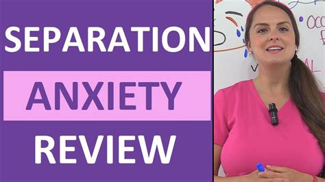Separation Anxiety In Children Stages Pediatric Nursing Nclex Review