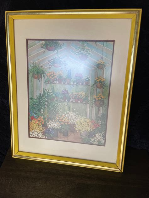 Vintage Litho Art Framed Signed Arthur A Kaplan Co. Inc NYC LQ | Etsy