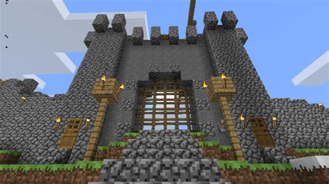 Minecraft C Mo Construir Puente Levadizo O Rastrillo Para Tu Castillo