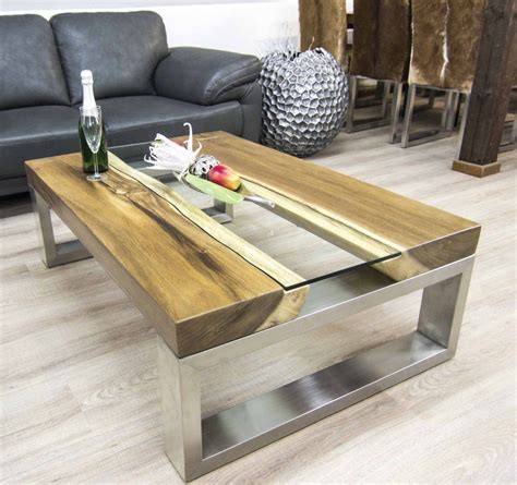 Couchtisch Elements | Live edge wood table, Coffee table, Live edge table