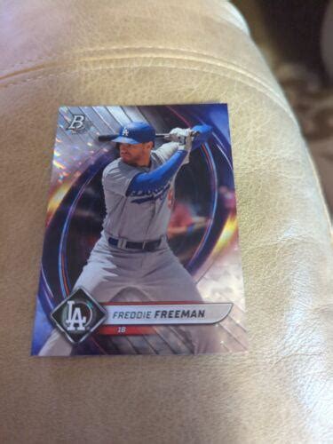 Freddie Freeman Ice Foil 53 Prices 2022 Bowman Platinum Baseball