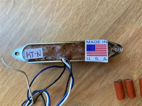 It's wired and working correctly right now. Wilde / Bill Lawrence Keystone Telecaster Pickups - Free | Reverb