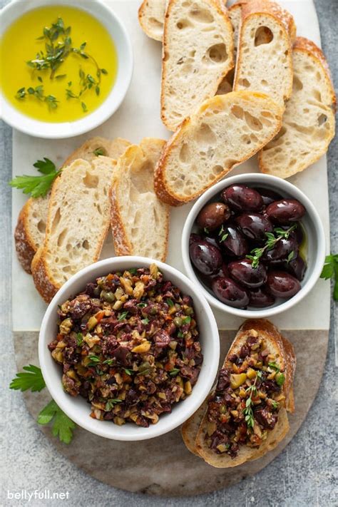mixed olive tapenade recipe belly full